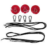 Fanatic 13600-8053 Ремень Carabiner+s For Fly Air Fit Black / Red 20x18x5