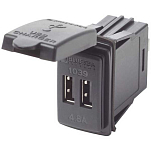 Blue sea systems 039541 12-24V Двойной USB-разъем  Black