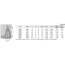 Купить Lalizas 91224 Twist AISI 316 Сережка Бесцветный Silver 6 mm  7ft.ru в интернет магазине Семь Футов