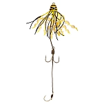 Black cat 6077162 Skirted jig Battle Teaser 160g  Glow In The Dark