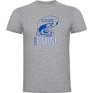 Купить Kruskis CA65500658C419 Футболка с коротким рукавом Life Is Better Fishing Heather Grey 3XL 7ft.ru в интернет магазине Семь Футов
