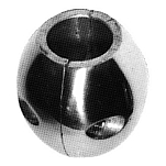 Super marine ANO890 Большой Hexagonal Вал цинковый анод Серебристый Grey 30 mm