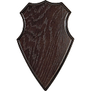 Купить Seeland 58150077404 Buck Trophy Plate 1 Черный  Dark Wood 21 x 13 cm  7ft.ru в интернет магазине Семь Футов