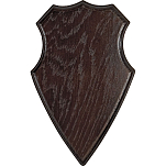 Seeland 58150077404 Buck Trophy Plate 1 Черный  Dark Wood 21 x 13 cm 