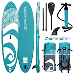Spinera 70153 Надувной комплект для падлбординга R-4 9´10´´ White / Grey 100x45x30 299.7 cm