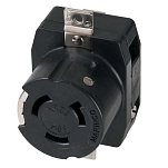 Marinco 6370CR Блокирующая розетка 50A 125V Черный Black