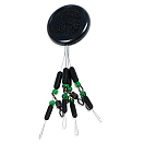 Купить Kali kunnan 14778 Combi Crane Вертлюги Черный  4 pcs M  7ft.ru в интернет магазине Семь Футов