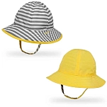 Sunday afternoons 818865027069 Шляпа Sunskipper Quarry Stripe / Lemon 20x20x15 0-6 Months