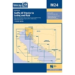 Imray fym24 Морские карты Триестского залива до Лошинь-Раб Multicolour 32x24x1
