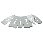 Hyde 292-10461 лезвия скребка запасная часть Contour Grey 5x13x22