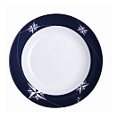 Купить Набор суповых тарелок Marine Business Northwind 15017 Ø190мм 6шт из белого/синего меламина 7ft.ru в интернет магазине Семь Футов