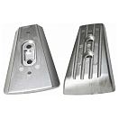 Купить Tecnoseal 2626539 DPS-A/DPS-B Цинковая пластина для ног  Silver 100 x 91 mm  7ft.ru в интернет магазине Семь Футов