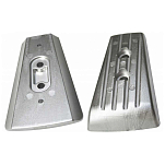 Tecnoseal 2626539 DPS-A/DPS-B Цинковая пластина для ног  Silver 100 x 91 mm 