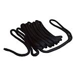 4water MR091018 10 m 24 Косы Причал Веревка Черный Black 18 mm