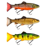 Savage gear 1636606 Мягкий приманка 3D Line Thru Trout 685g 400 mm Bream 16x28x60