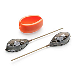 Mivardi M-MFSQMRFXLL56 кормушка Method Feeder QMR Flat XL Long  50-60 g