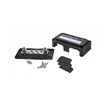 Колодка распределительная Yih Sean BF433 8 контактов 138х69х45мм до 48В до 300А одинарная электромонтажная с защитной крышкой