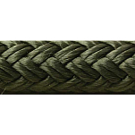 Seachoice 50-47211 Dock Line Double Braided Nylon Rope Зеленый Black 19 mm x 10.5 m 