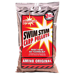 Пеллетс Dynamite Baits Swim Stim Amino Original 34DBDY1401 Ø2мм 900гр красного цвета