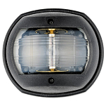 Топовый огонь Sphera Design Classic 12 белый 225° 12В 10Вт 100x50x88мм в чёрном корпусе для судов до 12м, Osculati 11.410.03