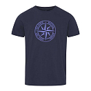 Купить Sea ranch 23-7-035-4000-XXL Футболка с коротким рукавом Jake Голубой Sr Navy 2XL 7ft.ru в интернет магазине Семь Футов