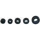 Купить Euromarine 000343 Резиновая кабельная втулка Серебристый Black 12 mm 7ft.ru в интернет магазине Семь Футов