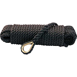 Talamex 01223310 Superlene 10 mm Anchor Rope Черный  Black 20 m 