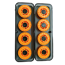 Купить Xoroy CMA8 Коробка с 8 катушками  Orange / Black 7ft.ru в интернет магазине Семь Футов
