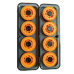 Xoroy CMA8 Коробка с 8 катушками  Orange / Black