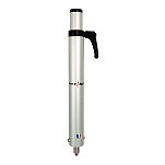 Pike n bass 240228 Alu Seat Foot Telescopic Серый  White 460-740 mm 