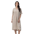 Купить Redgreen 170922508-422-xxl Платье миди с рукавом 3/4 Divine Light Sand Melange 35x20x10 2XL 7ft.ru в интернет магазине Семь Футов