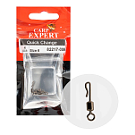 Carp expert 82217008 Q-Shaped Вертлюг С Быстрой Заменой Бесцветный Grey 8