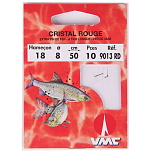 Water queen 352211021 Cristal Rouge 8 mm Колючий Связанный Крючок Золотистый Grey 22 