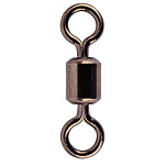 Mustad DLT01-4-50 Power Rolling Вертлюги 50 единицы  Black Nickel 4
