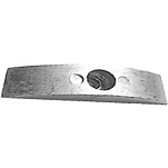 Martyr anodes CM852018A Helice Volvo Алюминиевый анод Серебристый