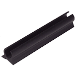 Профиль для крепления тента Bainbridge G512BK 3м Ø10,5мм из черного пластика