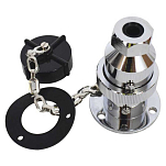 Euromarine 001692 5A 12V 3 столбы Водонепроницаемый затыкать Silver / Black