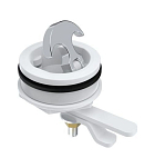 Ручка палубная потайная белая D61мм, SeaFlo SFFL101