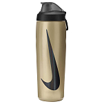 Nike N100766872824 Refuel Locking Lid 24oz/700ml бутылка Золотистый Golden / Black / Black