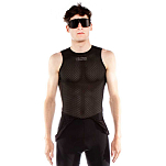 Bioracer CO_BR11565-B-XL Безрукавная базовая футболка NS Черный Black XL