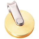 Купить Barton marine 22484 Фиксированное кольцо Cable Рулонный латунный шкив Silver 4 mm 7ft.ru в интернет магазине Семь Футов