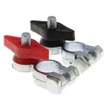 Plastimo 471087 Клемма аккумулятора 10 Единицы Бесцветный Black 8 mm