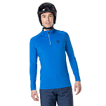 Rossignol RLMML07-72G-S Базовый слой с длинным рукавом Classique Голубой Lazuli Blue S