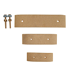Forniture nautiche italiane 5656502 Сферическая медная пластина заземления Золотистый Bronze 305 x 76 mm 
