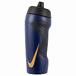 Nike N000317745218 Hyperfuel 535ml бутылка Голубой  Midnight Navy / Black / Black / Metallic Gold