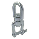Euromarine AC282116B1 A4 Поворотное звено Серебристый Grey 16 mm