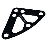 Rutgerson marine rs1115-175b тарелка  Black 20x22x5 185 x 215 x 3 mm