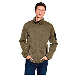 Sea ranch 20-7-839-5014-3XL Флисовая на молнии Sidney Зеленый Dark Olive Melange 3XL