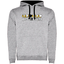Купить Kruskis SU1067035802K173 Толстовка с капюшоном Be Different Fish Two-Colour Серый Heather Grey / Black L 7ft.ru в интернет магазине Семь Футов