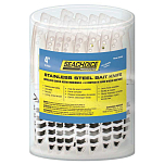 Seachoice 50-87200 Stainless Steel Bait Knife Bucket Белая  24 Pack 